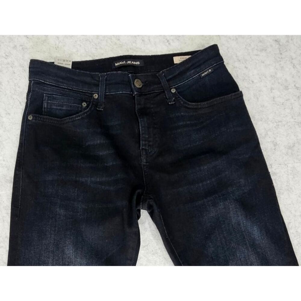 Mavi Zach Straight Leg, Jeans, Denim Brand, Dark Wash, Mens Sz 29/32